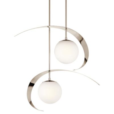 Escala 2-Light Pendant by Kichler - Starlight Lighting USA and Canada